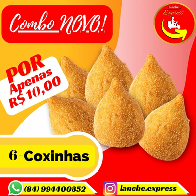Combo 6 Coxinhas